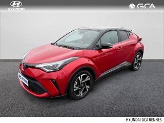 35510 : Hyundai Rennes - GCA - TOYOTA C-HR - C-HR - Bi-ton rouge intense / toit noir - Traction - Hybride : Essence/Electrique