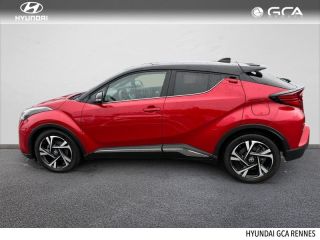 35510 : Hyundai Rennes - GCA - TOYOTA C-HR - C-HR - Bi-ton rouge intense / toit noir - Traction - Hybride : Essence/Electrique