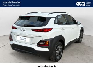 69190 : Hyundai Lyon Sud - Groupe Central Autos - HYUNDAI KONA HYBRID Intuitive - KONA - Blanc - Automate sequentiel - Essence / Courant électrique