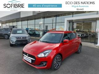 86000 : Hyundai Poitiers - Eco des Nations - SUZUKI Swift - Swift - Burning Red Pearl métallisé - Traction - Essence/Micro-Hybride