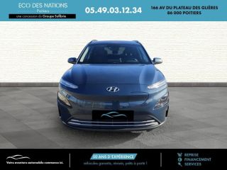86000 : Hyundai Poitiers - Eco des Nations - HYUNDAI Kona - Kona - Bleu - Traction - Electrique