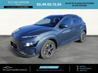 86000 : Hyundai Poitiers - Eco des Nations - HYUNDAI Kona - Kona - Bleu - Traction - Electrique