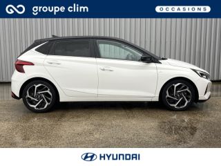 40990 : Hyundai Dax - i-AUTO - HYUNDAI i20 - i20 - Polar White Métal/Toit/rétros Black - Traction - Essence/Micro-Hybride