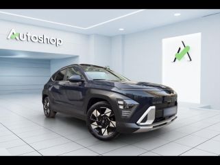 75013 : Hyundai Paris 13 - BPM Cars - HYUNDAI Kona - Kona - Denim Blue perlé métallisé - Traction - Hybride : Essence/Electrique
