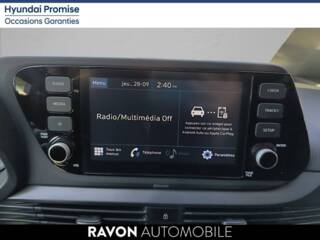 42100 : Hyundai Saint-Etienne - Ravon Automobile - HYUNDAI i20 Intuitive - i20 III - Sleek Silver - Automate sequentiel - Essence sans plomb