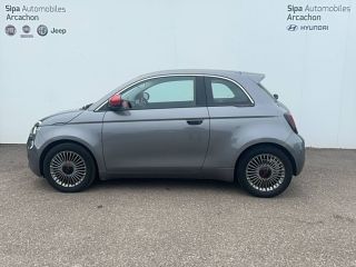 33260 : Hyundai Arcachon - Sipa Automobiles - FIAT 500e BERLINE (RED) - 500 III - Gris - Automate à fonct. Continu - Courant électrique