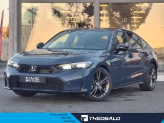 57200 : Hyundai Sarreguemines - Theobald Automobiles - HONDA Civic - Civic - Bleu Okinawa Nacré - Traction - Hybride : Essence/Electrique