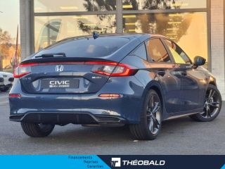 57200 : Hyundai Sarreguemines - Theobald Automobiles - HONDA Civic - Civic - Bleu Okinawa Nacré - Traction - Hybride : Essence/Electrique