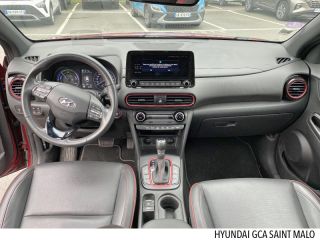 35400 : Hyundai Saint-Malo - GCA - HYUNDAI Kona - Kona - Pulse Red Métal - Traction - Hybride : Essence/Electrique