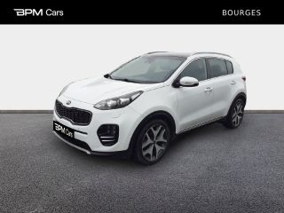 18230 : Hyundai Bourges - BPM Cars - KIA Sportage - Sportage - Blanc - Traction - Diesel