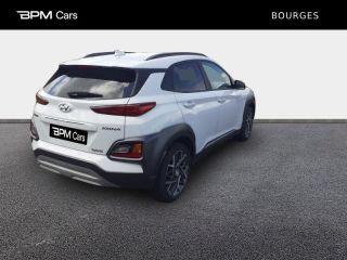 18230 : Hyundai Bourges - BPM Cars - HYUNDAI Kona - Kona - Chalk White Métal - Traction - Hybride : Essence/Electrique