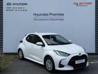 14100 : Hyundai Lisieux - Trajectoire Automobiles - TOYOTA Yaris - Yaris - Blanc - Traction - Hybride : Essence/Electrique