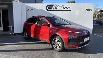 30100 : Hyundai Alès - Auto Hall - HYUNDAI BAYON Intuitive - BAYON - DRAGON RED - Automate sequentiel - Essence sans plomb