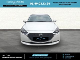 86000 : Hyundai Poitiers - Eco des Nations - MAZDA Mazda 2 - Mazda 2 - Blanc - Traction - Essence/Micro-Hybride
