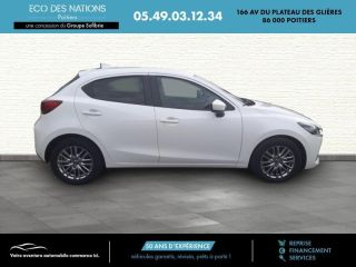 86000 : Hyundai Poitiers - Eco des Nations - MAZDA Mazda 2 - Mazda 2 - Blanc - Traction - Essence/Micro-Hybride