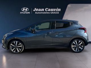 06130 : Hyundai Grasse - Garage Jean Cauvin - NISSAN MICRA 2020 Tekna - MICRA V - Gris - Boîte manuelle - Essence sans plomb