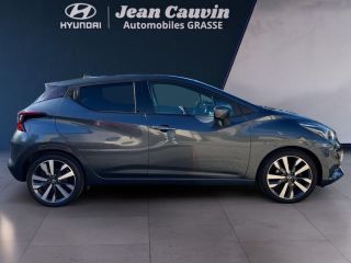 06130 : Hyundai Grasse - Garage Jean Cauvin - NISSAN MICRA 2020 Tekna - MICRA V - Gris - Boîte manuelle - Essence sans plomb
