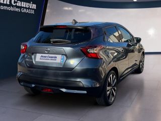 06130 : Hyundai Grasse - Garage Jean Cauvin - NISSAN MICRA 2020 Tekna - MICRA V - Gris - Boîte manuelle - Essence sans plomb