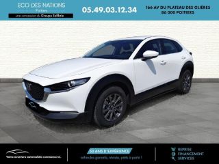 86000 : Hyundai Poitiers - Eco des Nations - MAZDA CX-30 - CX-30 - Blanc - Traction - Essence/Micro-Hybride
