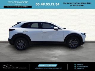 86000 : Hyundai Poitiers - Eco des Nations - MAZDA CX-30 - CX-30 - Blanc - Traction - Essence/Micro-Hybride