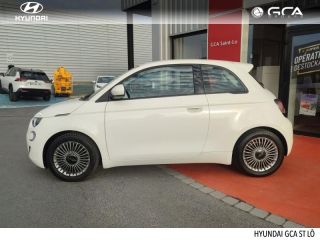 50000 : Hyundai Saint-Lô - GCA - FIAT 500 - 500 - Blanc - Traction - Electrique