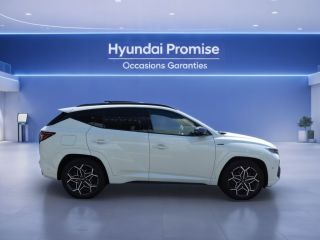 20290 : Hyundai Bastia - Corse Diffusion Hyundai - HYUNDAI TUCSON N Line Executive - TUCSON IV - Blanc - Boîte automatique - Essence / Courant électrique