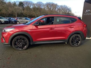 49070 : Hyundai Angers - Oceane Automobiles - HYUNDAI TUCSON N Line Edition - TUCSON III - Rouge - Boîte séquentielle - Diesel