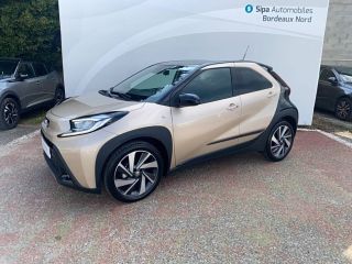 33110 : Hyundai Bordeaux Nord Le Bouscat - Sipa Automobiles - TOYOTA AYGO X Air Collection - AYGO X (10/2023) - Beige - Boîte manuelle - Essence sans plomb