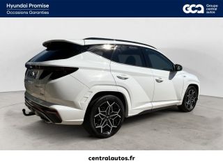 69340 : Hyundai Lyon Ouest - Groupe Central Autos - HYUNDAI TUCSON N Line Executive - TUCSON IV - Blanc - Automate sequentiel - Diesel