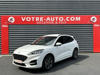 30100 : Hyundai Alès - Auto Hall - FORD KUGA ST-Line - KUGA III - Blanc - Automate à fonct. Continu - Essence / Ethanol / Courant électrique