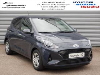 52000 : Hyundai Chaumont - Garage Michel Bazin - HYUNDAI i10 - i10 - Aurora Grey Métal - Traction - Essence