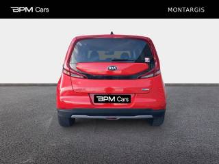 45200 : Hyundai Montargis - ELLIPSE Automobiles - KIA e-Soul - e-Soul - Rouge Inferno métal+Toit Noir Abyssinie - Traction - Electrique