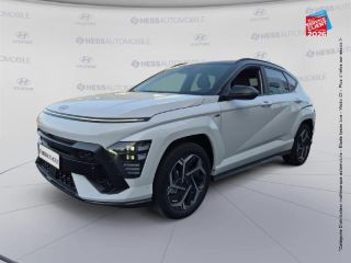 51100 : Hyundai Reims - HESS Automobile - HYUNDAI Kona - Kona - Atlas White/Toit/rétros Black - Traction - Hybride : Essence/Electrique