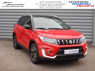 52000 : Hyundai Chaumont - Garage Michel Bazin - SUZUKI Vitara - Vitara - So&#039;Color Bright Red 5/Black - Transmission intégrale - Essence/Micro-Hybride