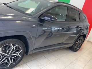 04100 : Hyundai Manosque - Pedinielli - HYUNDAI TUCSON N Line Executive - TUCSON IV - GRIS FONCE - Boîte automatique - Essence / Courant électrique