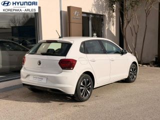 13200 : HYUNDAI Arles - Lexa Automobile - VOLKSWAGEN POLO United - POLO VI - Blanc - Automate sequentiel - Essence sans plomb