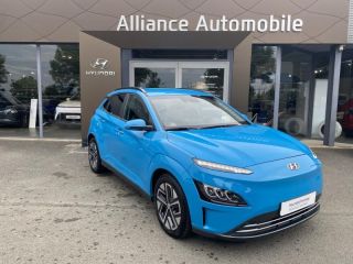 28600 : Hyundai Chartres - Alliance Automobile - HYUNDAI Kona - Kona - Bleu - Traction - Electrique
