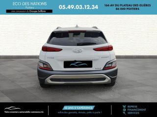 86000 : Hyundai Poitiers - Eco des Nations - HYUNDAI Kona - Kona - Atlas White - Traction - Hybride : Essence/Electrique