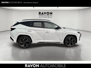 42100 : Hyundai Saint-Etienne - Ravon Automobile - HYUNDAI TUCSON NLINE CREATIVE - TUCSON IV - Blanc - Boîte automatique - Essence / Courant électrique