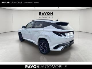 42100 : Hyundai Saint-Etienne - Ravon Automobile - HYUNDAI TUCSON NLINE CREATIVE - TUCSON IV - Blanc - Boîte automatique - Essence / Courant électrique