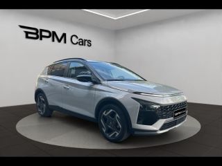 92250 : Hyundai La Garenne-Colombes - BPM Cars - HYUNDAI Bayon - Bayon - Lumen Gray Métal/Toit+rétros Black - Traction - Essence