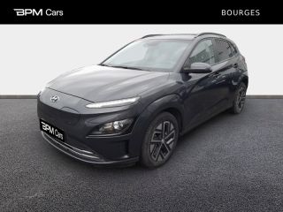 18230 : Hyundai Bourges - ELLIPSE Automobiles - HYUNDAI Kona - Kona - Dark Knight Métal - Traction - Electrique