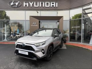 19100 : Hyundai Brive-la-Gaillarde - Garage Pouget - TOYOTA RAV4 - RAV4 - Gris Acier/Toit Noir Attitude - Traction - Hybride : Essence/Electrique