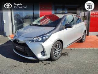 50000 : Hyundai Saint-Lô - GCA - TOYOTA Yaris - Yaris - Gris Aluminium bi-ton Toit Gris Atlas - Traction - Essence