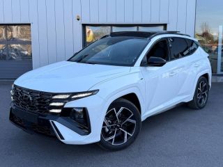 57685 : Hyundai Metz - Theobald Automobiles - HYUNDAI Tucson - Tucson - Serenity White Métal - Traction - Hybride rechargeable : Essence/Electrique