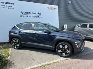 14100 : Hyundai Lisieux - Trajectoire Automobiles - HYUNDAI Kona - Kona - Denim Blue perlé métallisé - Traction - Hybride : Essence/Electrique