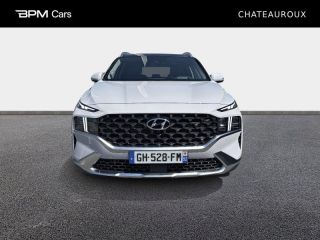 36000 : Hyundai Châteauroux - BPM Cars - HYUNDAI Santa Fe - Santa Fe - Glacier White Métal - Traction - Hybride : Essence/Electrique