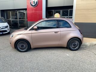 04100 : Hyundai Manosque - Pedinielli - FIAT 500e 3+1 Icône - 500 III - Rouge - Automate à fonct. Continu - Courant électrique