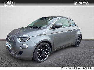 50300 : Hyundai Avranches - GCA - FIAT 500 - 500 - Mineral Grey métal - Traction - Electrique