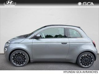 50300 : Hyundai Avranches - GCA - FIAT 500 - 500 - Mineral Grey métal - Traction - Electrique